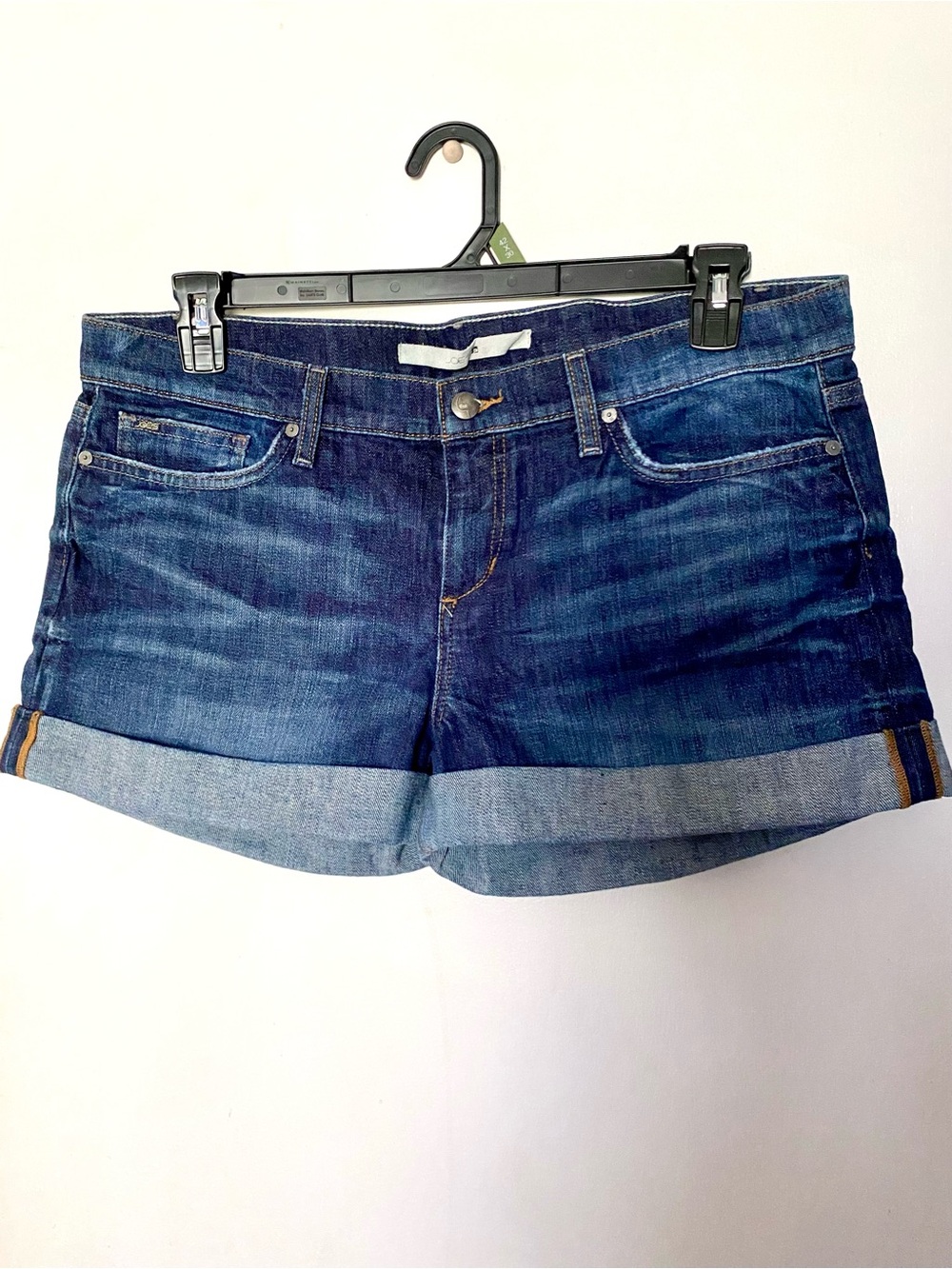 Joe’s Jeans Women’s “Sammy” Stitched, Cuffed Denim Vintage, Y2K Style Shorts